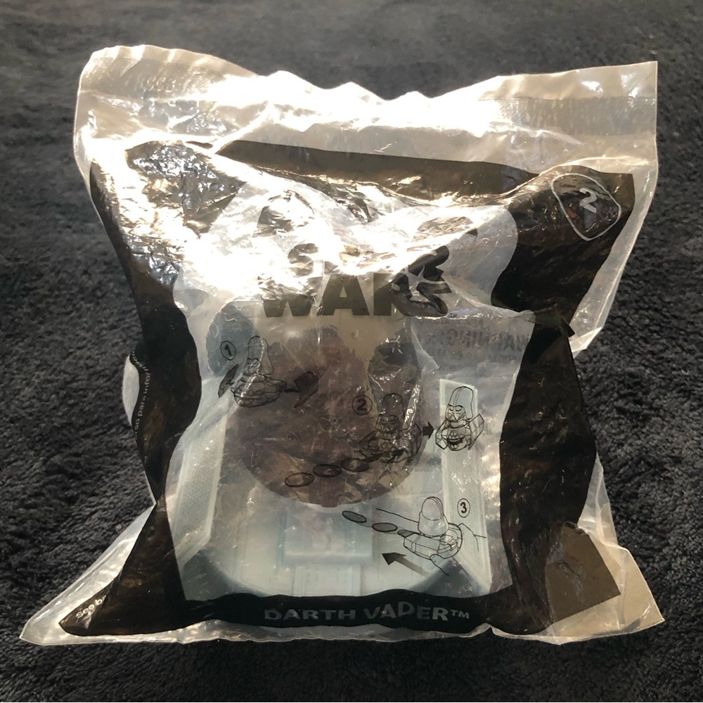 McDonald's Happy Meal Toys 2021  STAR WARS  Darth Vader  #2  New Sealed